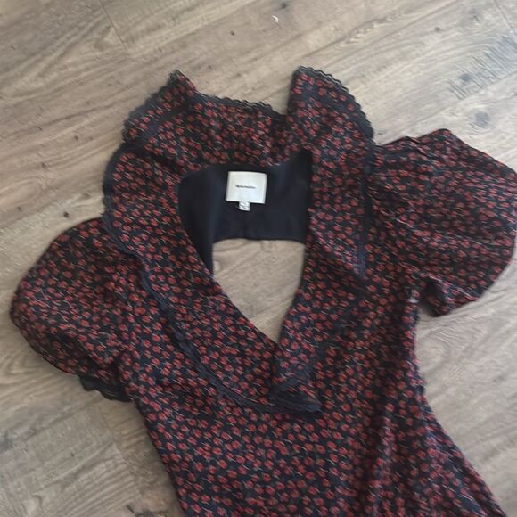 REFORMATION Evra Dress In ROWAN, brand new without tags, never worn, no flaws. - Picture 7 of 9